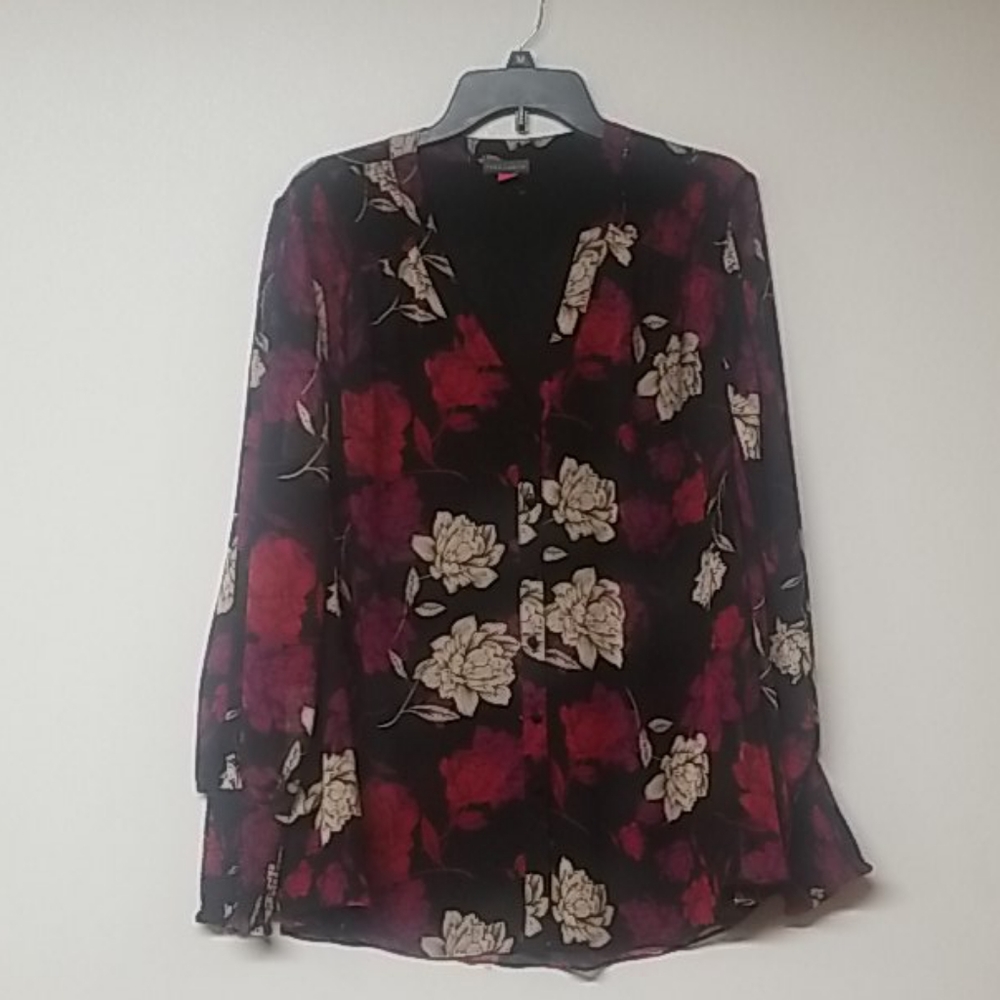 Vince Camuto floral blouse